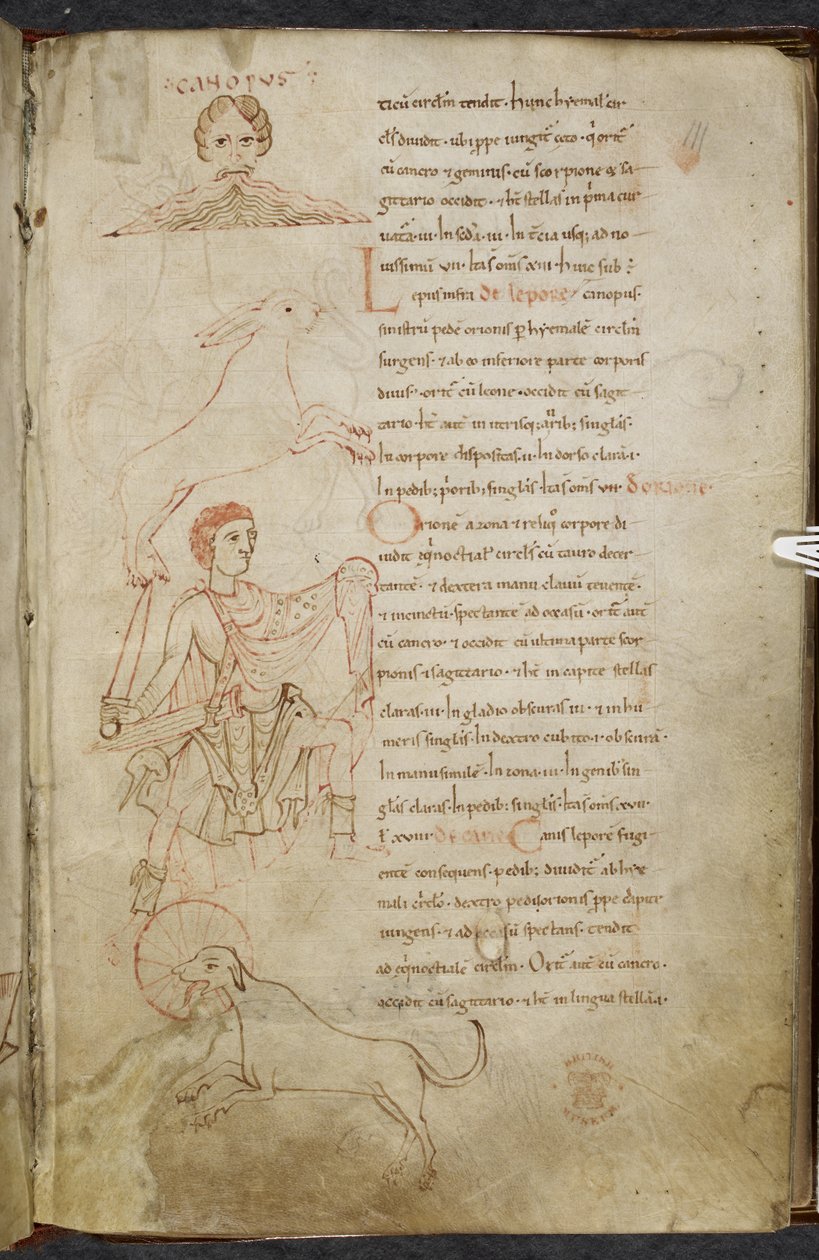 Vermischte Werke über Computus und Astronomie, Royal MS 13 A XI von French School