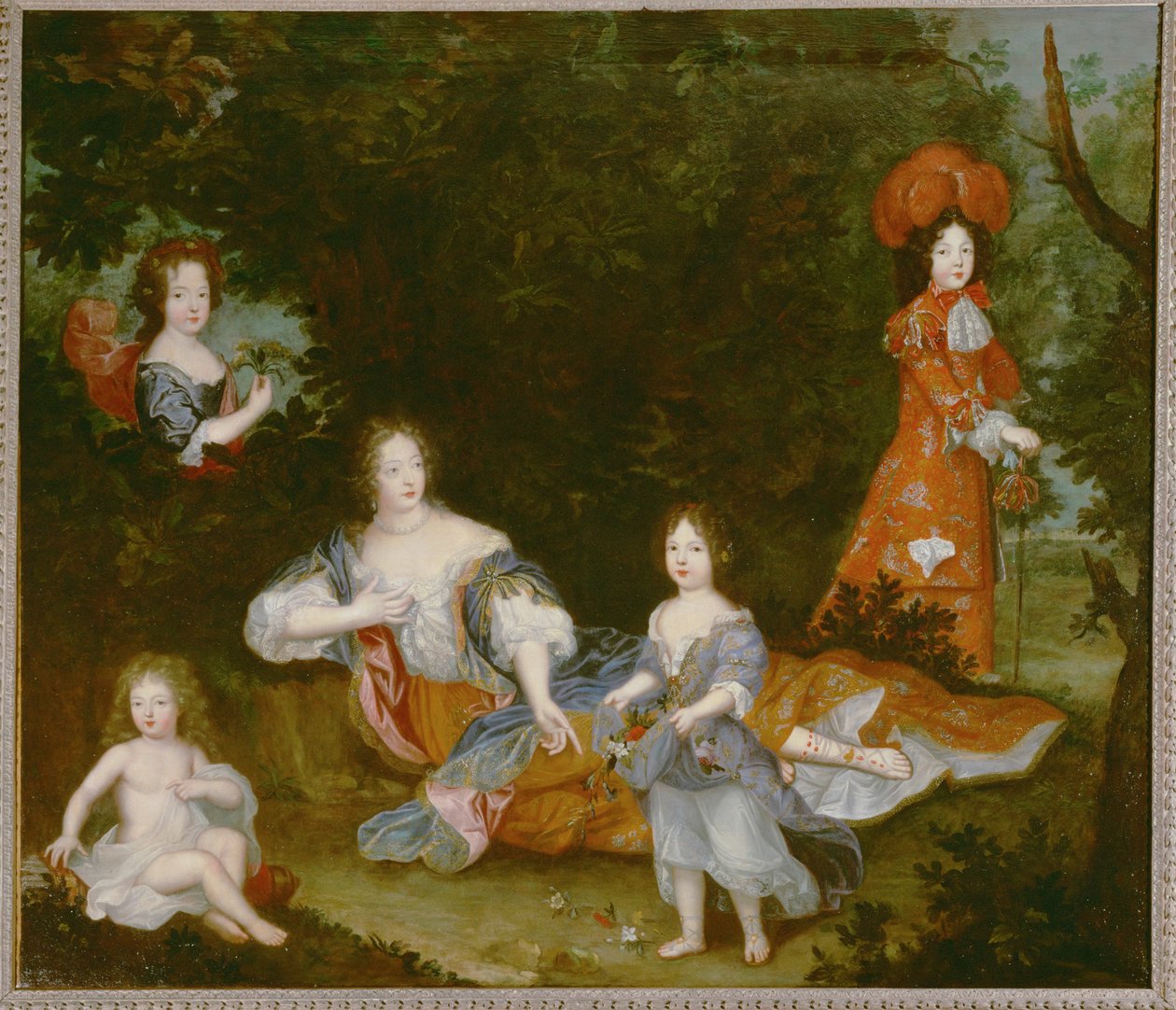 Mme. de Montespan, Mätresse von Ludwig XIV. von French School