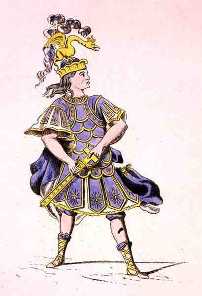 Monsieur Le Kain als Achilles in 