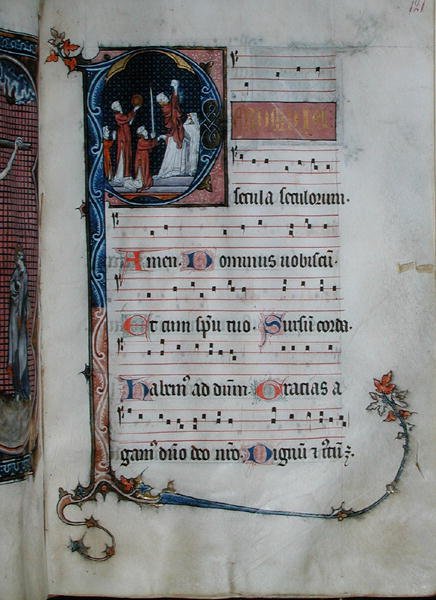 Ms 103 Historisierte Initiale 