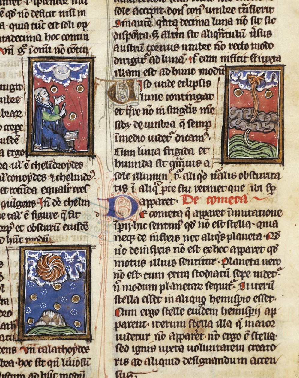 Ms 320 Fol.197 Kometen, aus 