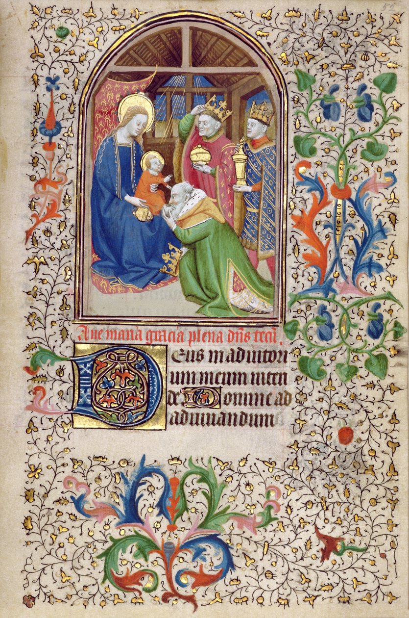 Anbetung der Heiligen Drei Könige, Amiens von French School