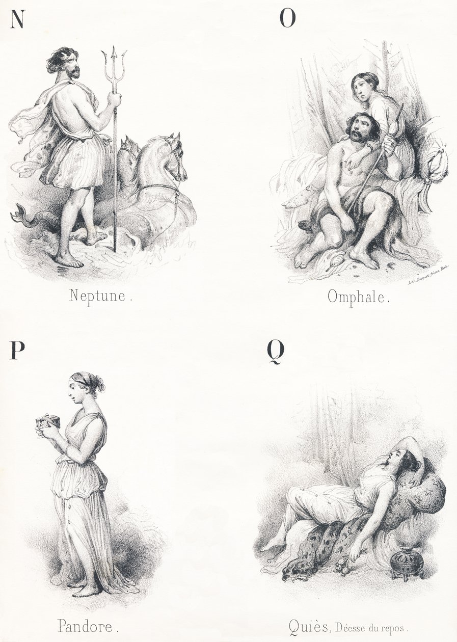 N O P Q: Neptun, Omphal, Pandora, Quies von French School