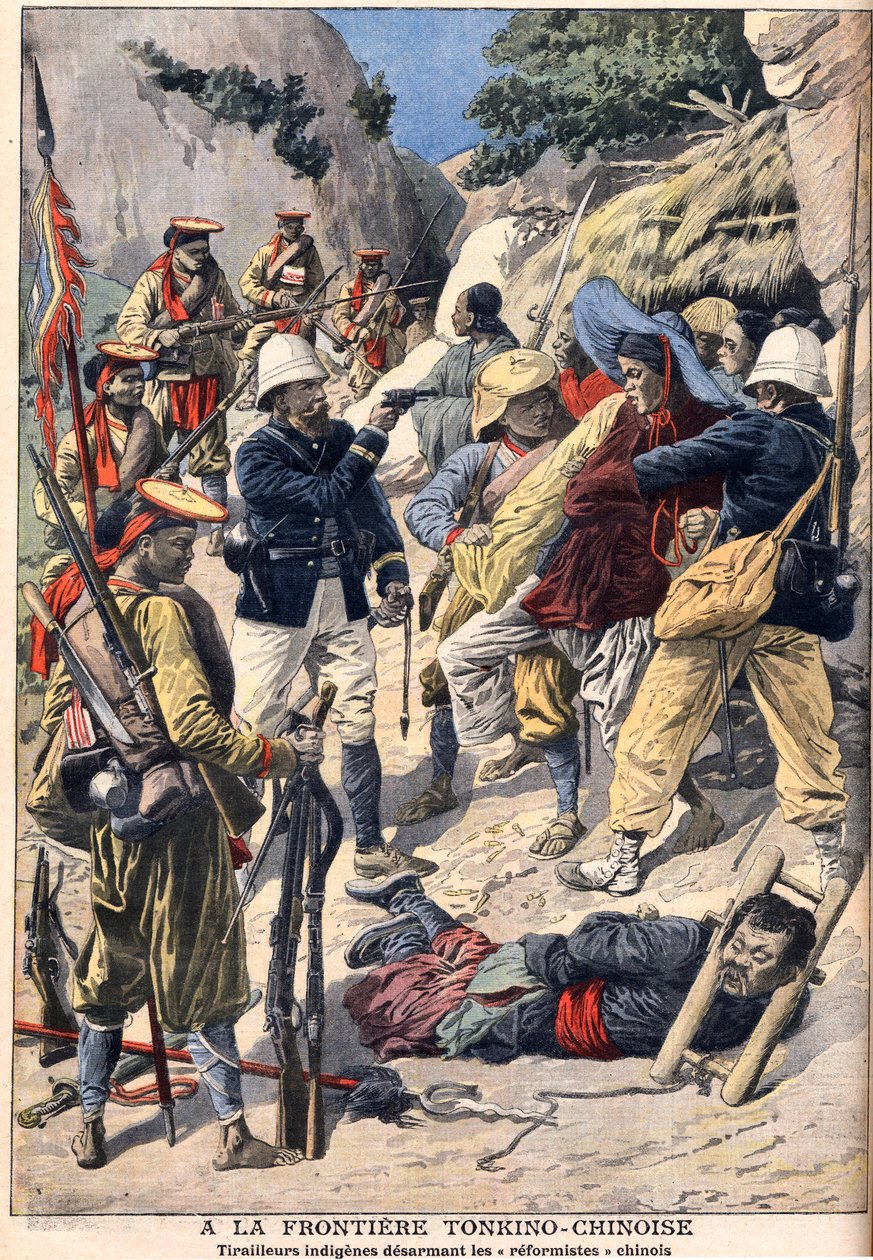 Einheimische Truppen entwaffnen chinesische 