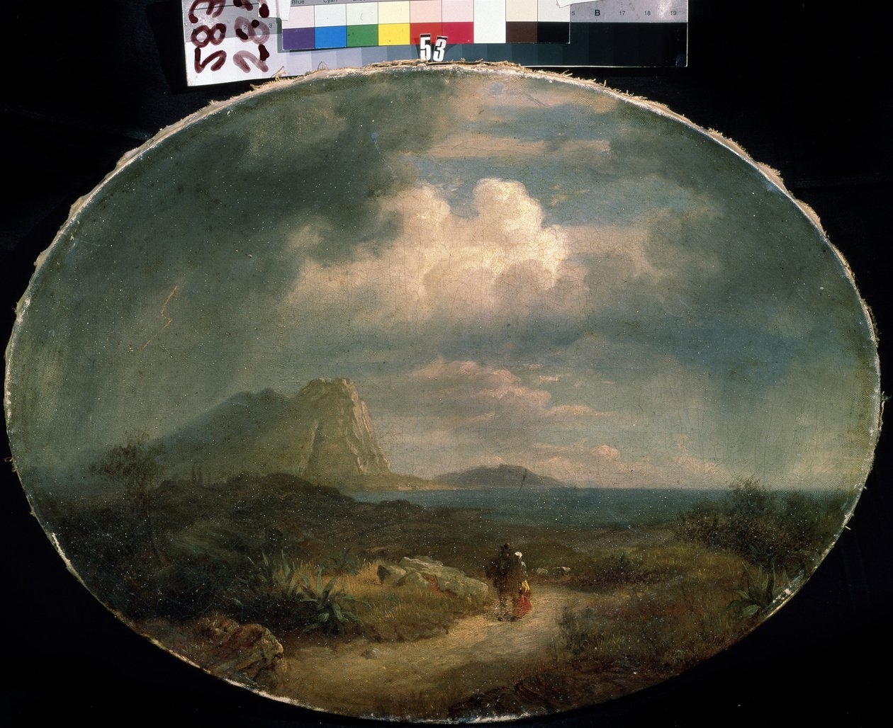 Italienische Landschaft von French School