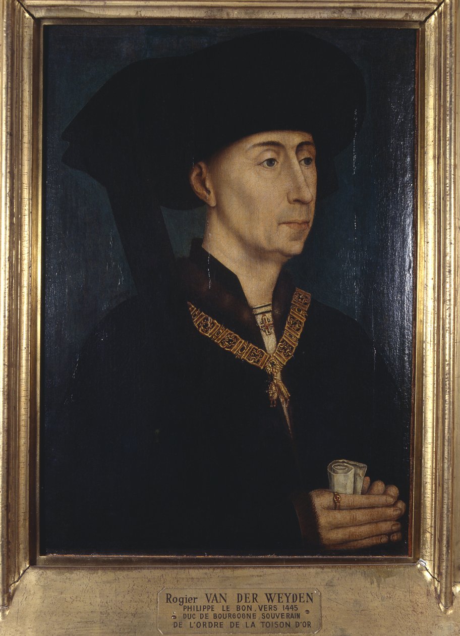 Philipp III. der Gute, Herzog von Burgund, Souverän des Ordens vom Goldenen Vlies von French School