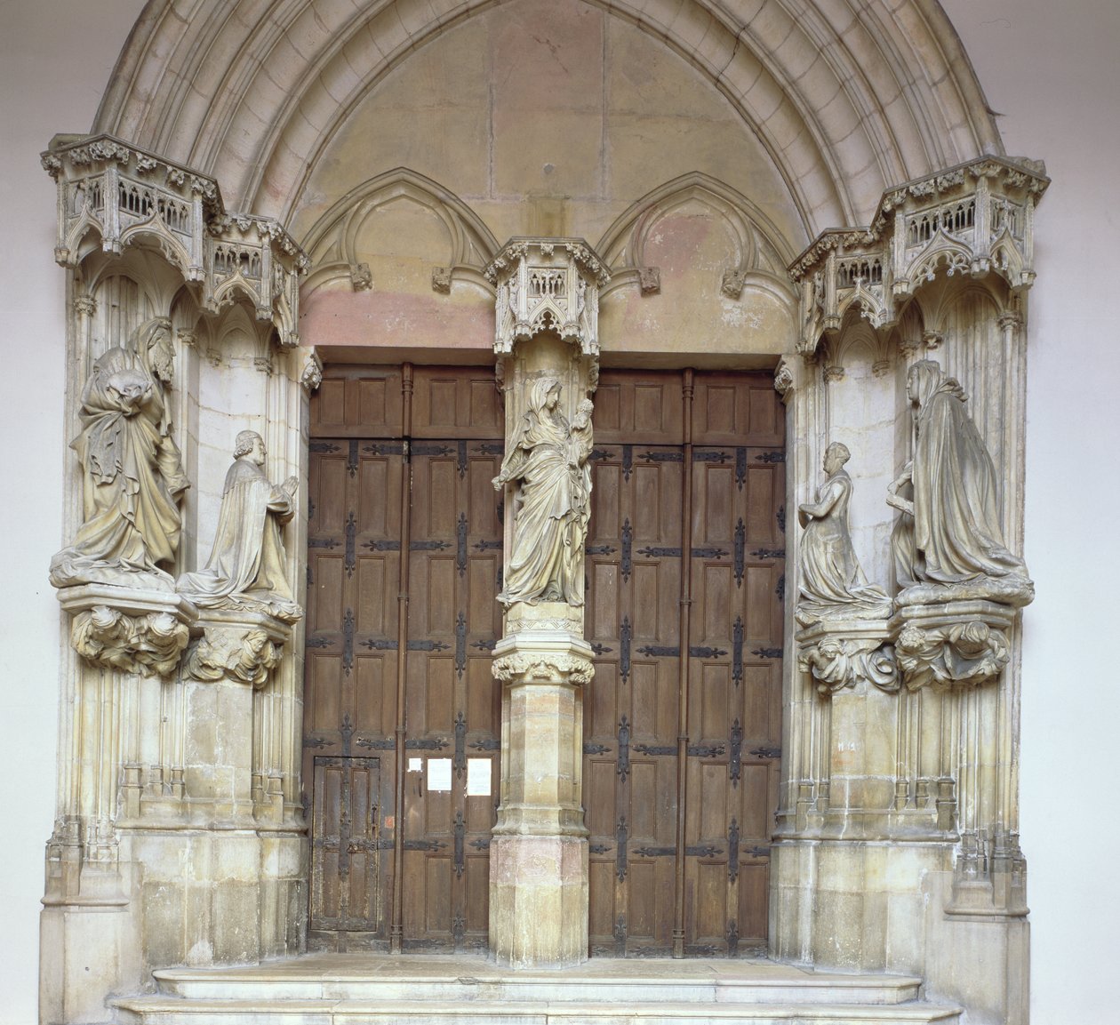 Portal der Kapelle, 1395-1404 von French School