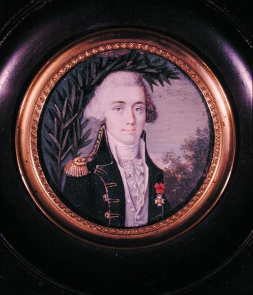 Porträtminiatur von Jean-Baptiste d
