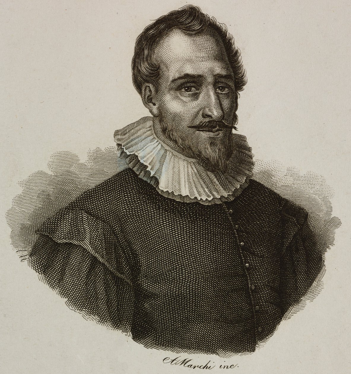 Porträt von Adam de Craponne, französischer Ingenieur von French School