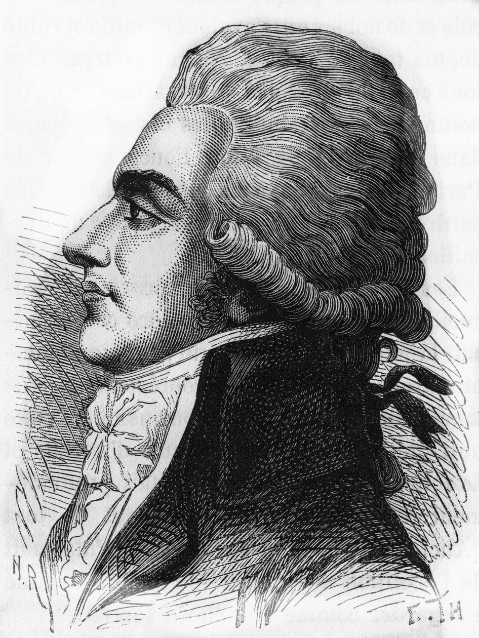Porträt von Alexander Graf von Lameth (1760-1829), französischer General und Politiker während der Französischen Revolution. von French School