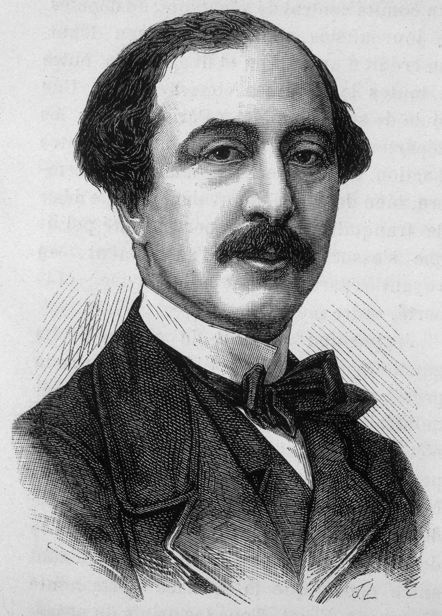 Porträt von Anatole Prevost Paradol, französischer Journalist und Politiker (1829-1870). von French School