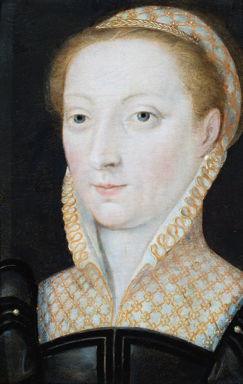 Porträt von Anne Stanhope, Herzogin von Somerset, um 1540 von French School
