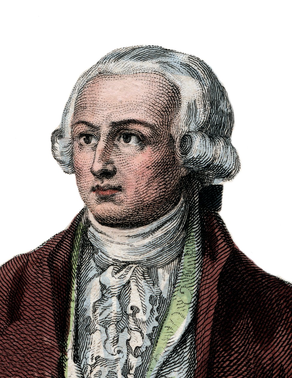 Porträt von Antoine Laurent de Lavoisier (1743-1794), französischer Chemiker von French School