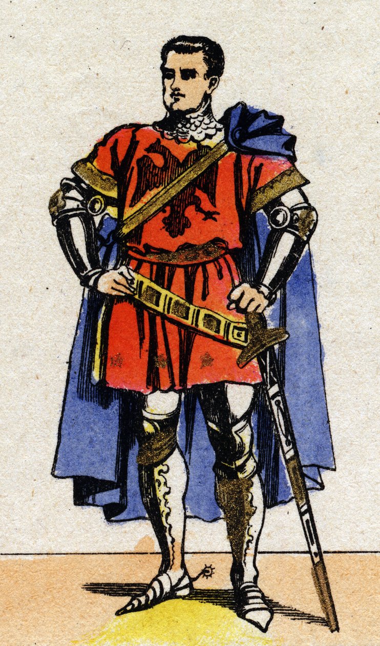 Porträt von Bertrand du Guesclin, Konnetabel von Frankreich von French School