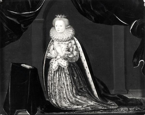 Porträt von Catherine von Kleve (1417-79) Herzogin von Guise von French School