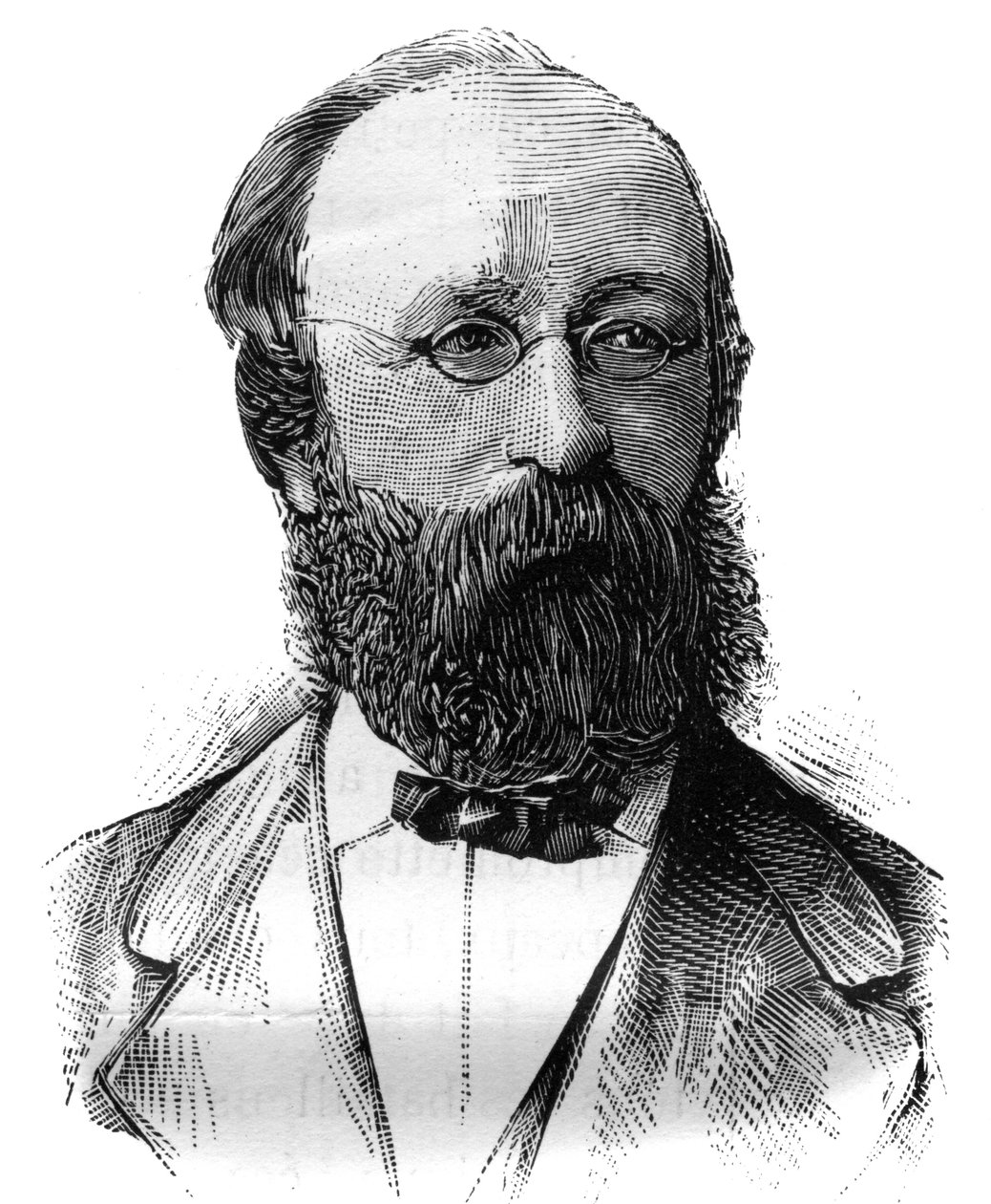Porträt von Charles Demole (1828-1908), französischer Politiker. Gravur in „Le Monde Illustré“, 16. Januar von French School