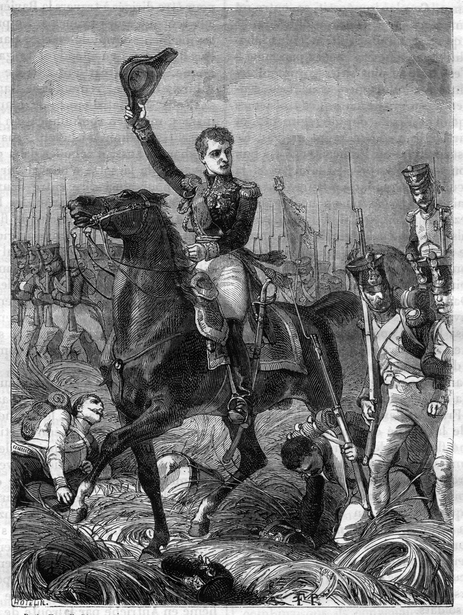 Porträt von Charles Etienne Gudin de la Sablonniere (1768 -1812) französischer General - in „Histoire de l