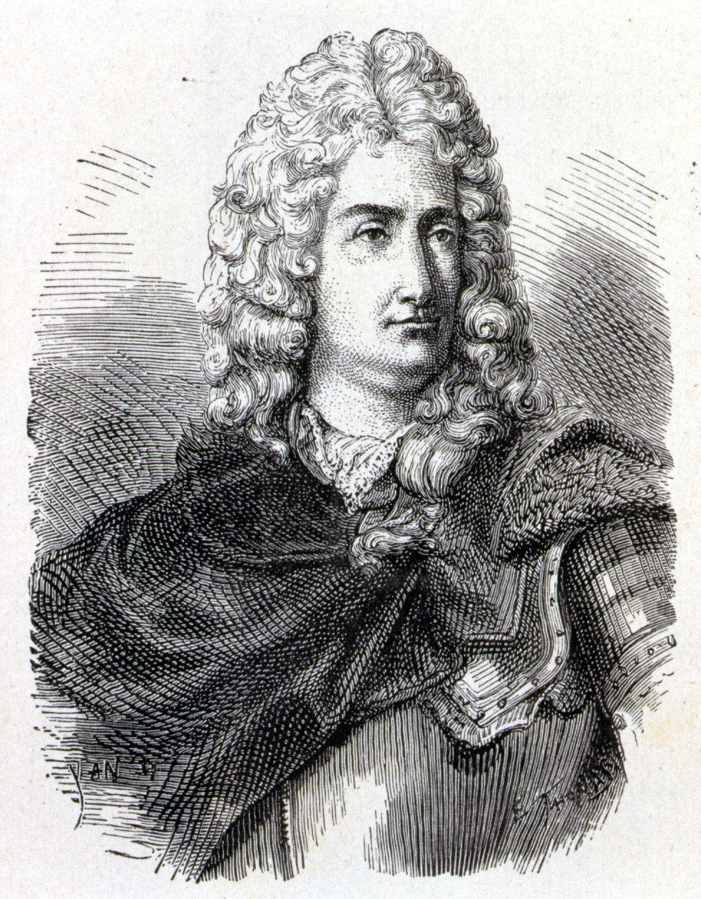 Porträt von Charles François Du Fay (1698 - 1739), französischer Chemiker und Physiker - in „Album der Wissenschaft; berühmte Wissenschaftler; Große Entdeckungen“ 1896 von French School