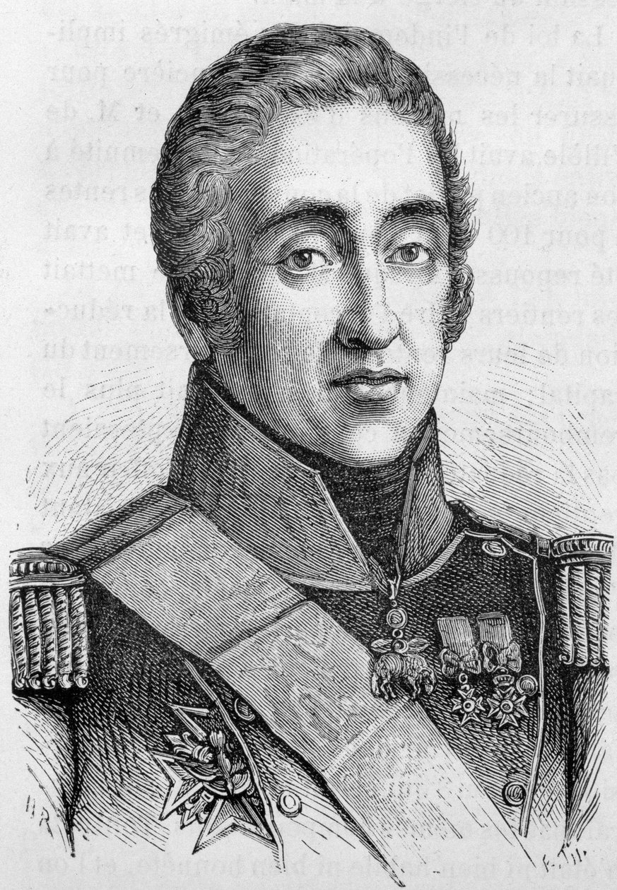 Porträt von Charles X, König von Frankreich (1757 - 1836) in „L