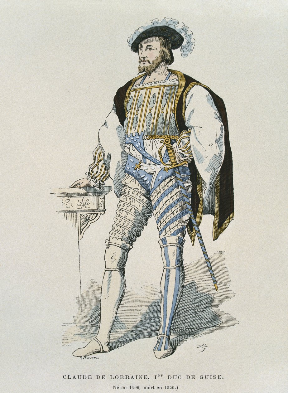 Porträt von Claude de Lorraine (1496-1550) Herzog von Guise von French School
