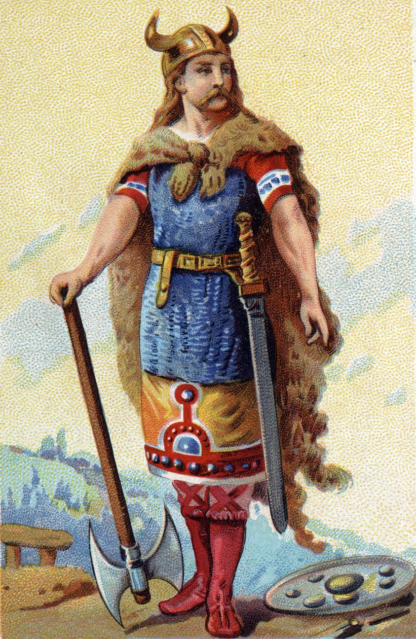 Porträt von Chlodio, genannt Le Chevelu, König der Franken von 428 bis 448 von French School