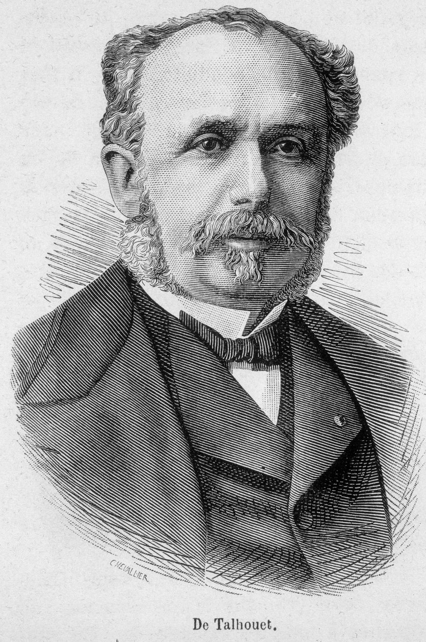 Porträt von De Talhouet - in „L