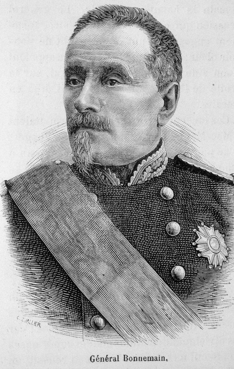 Porträt von General Bonnemain - in „L
