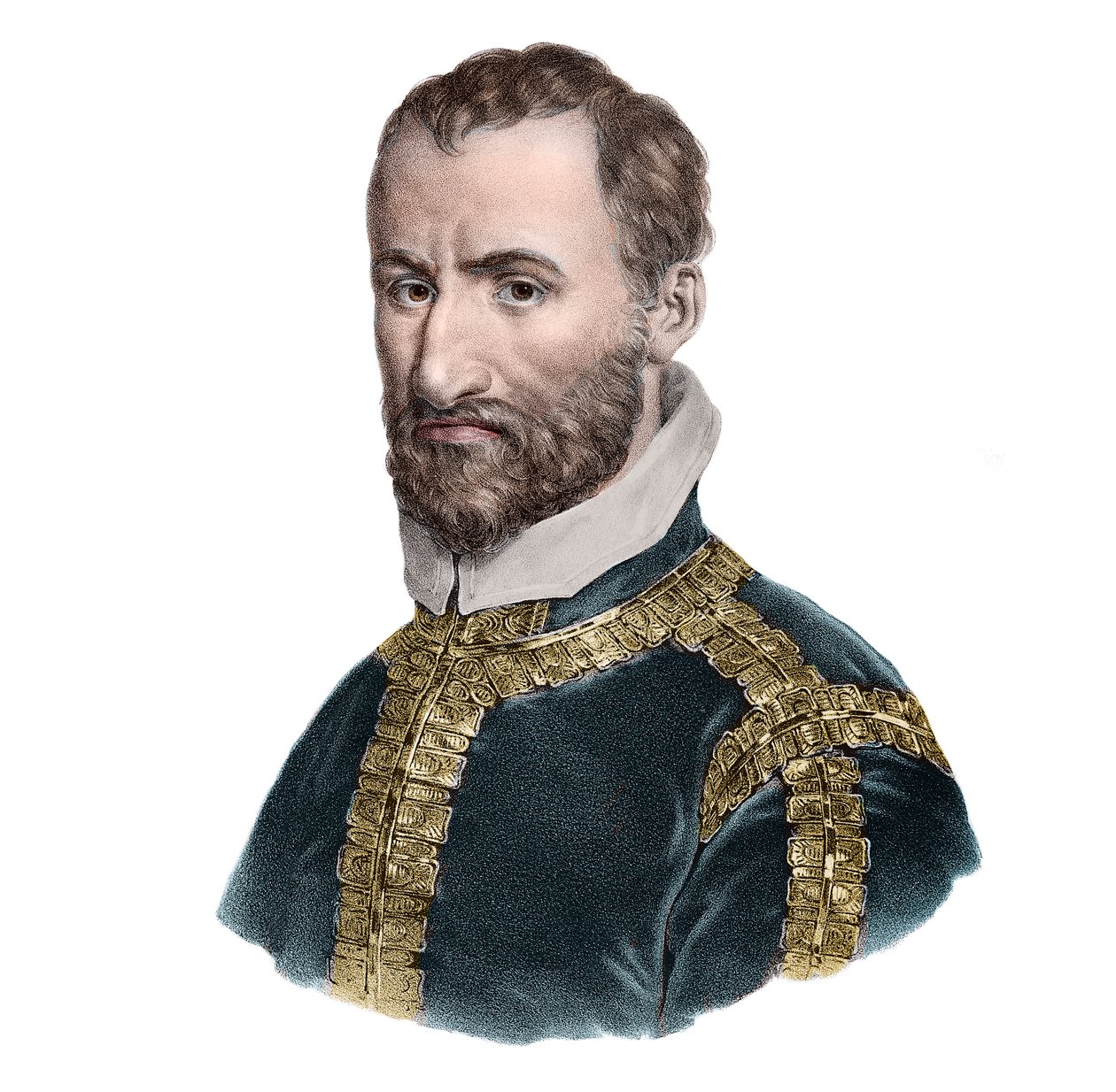 Porträt von Giovanni Pierluigi da Palestrina (1525-1594), italienischer Komponist von French School
