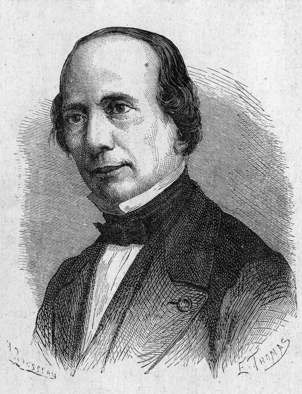 Porträt von J. Caselli, italienischer Physiker - im „Album der Wissenschaft; berühmte Wissenschaftler; Große Entdeckungen“ 1896. von French School