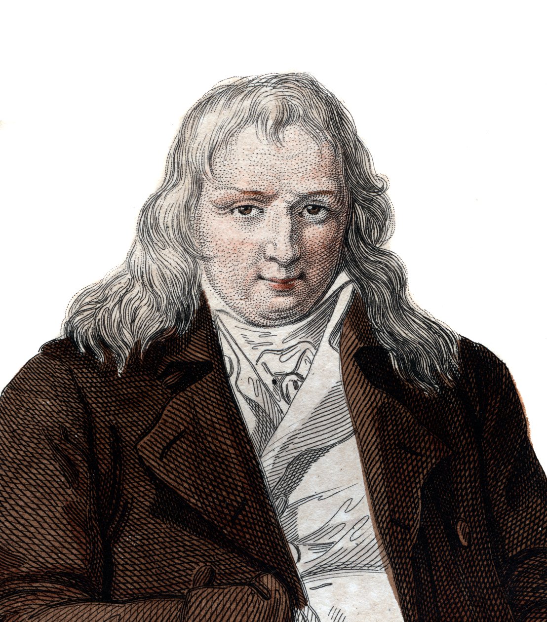 Porträt von Jacques Henri Bernardin de Saint Pierre (1737-1814), französischer Schriftsteller und Botaniker von French School