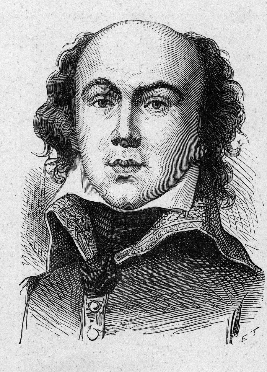 Porträt von Jean-Baptiste Annibal Aubert du Bayet (1757-1797) französischer Politiker und General von French School