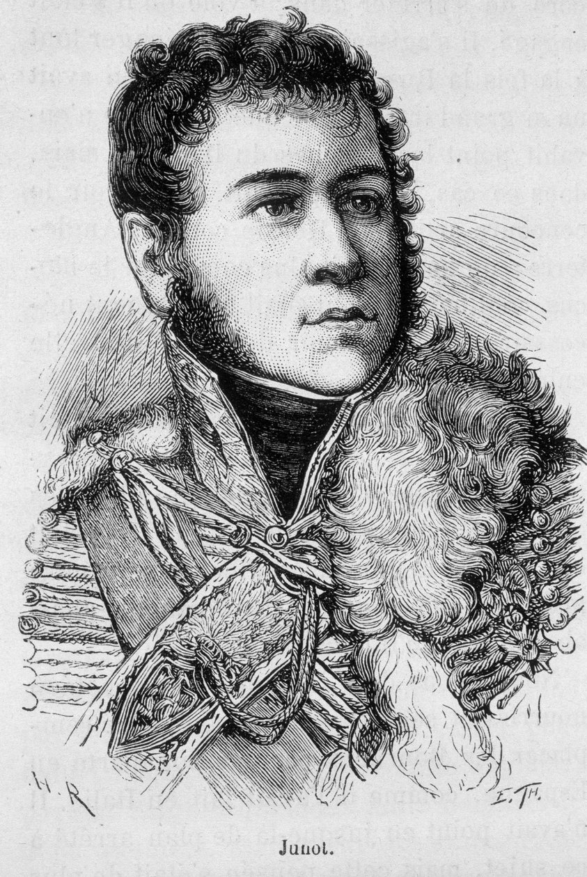 Porträt von Jean Andoche Junot (1771-1813), Herzog von Abrantes, französischer General - in „L