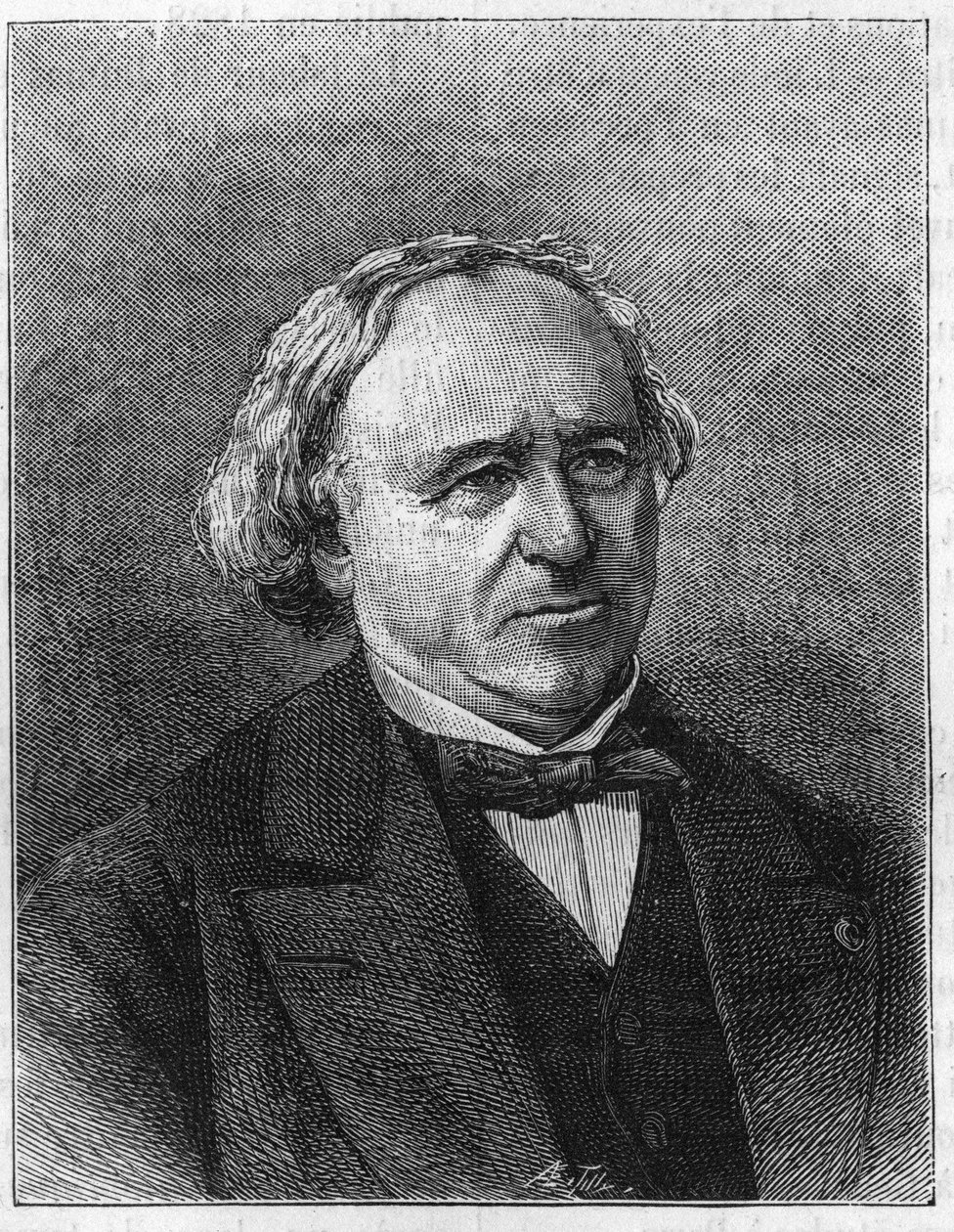 Porträt von Jean-Baptiste Dumas (1800-1884), französischer Chemiker, Gründer der Zentralen Schule für Kunst und Handwerk im Jahr 1832. von French School