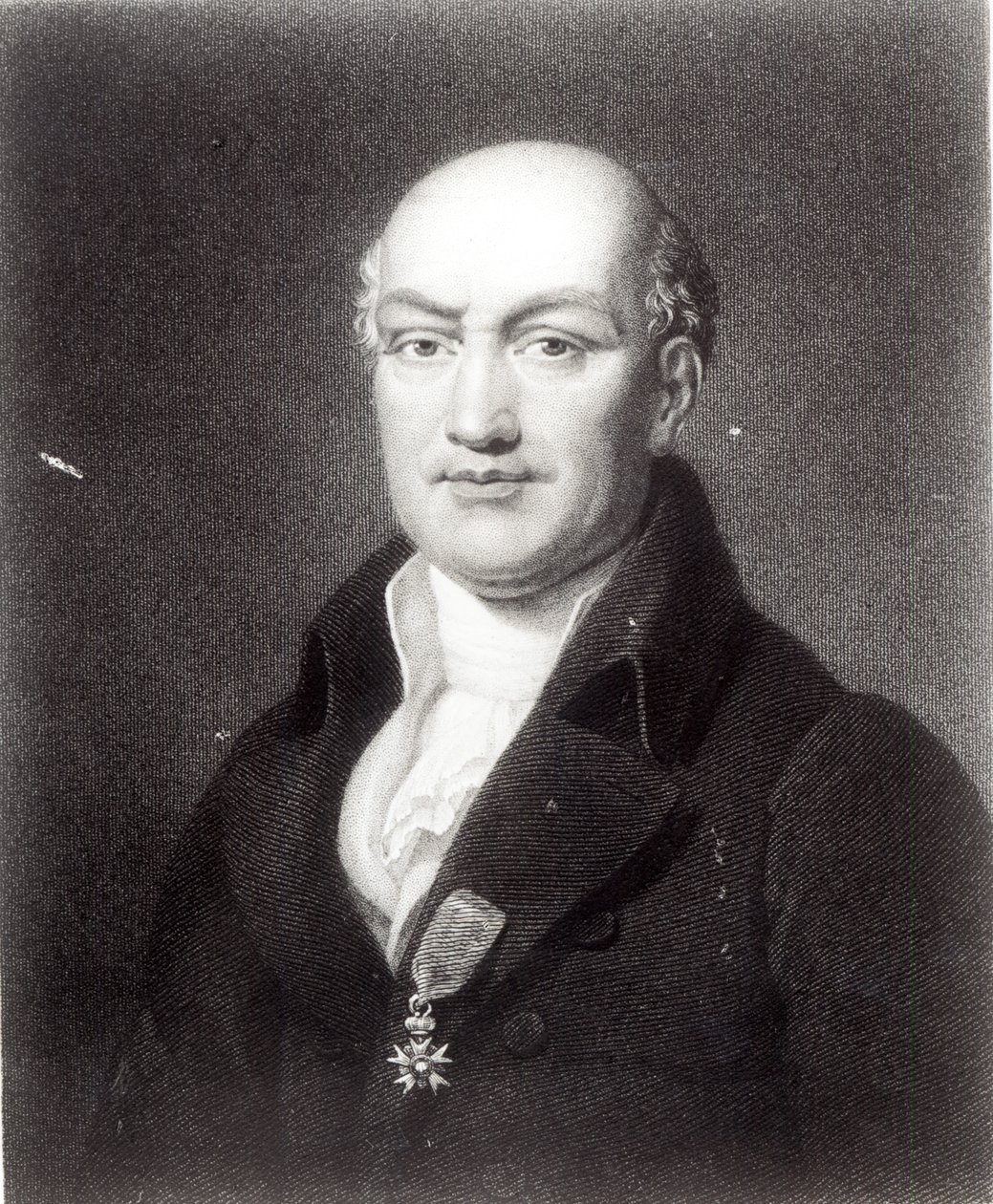 Porträt von Jean Baptiste Joseph Delambre (1749-1822) von French School
