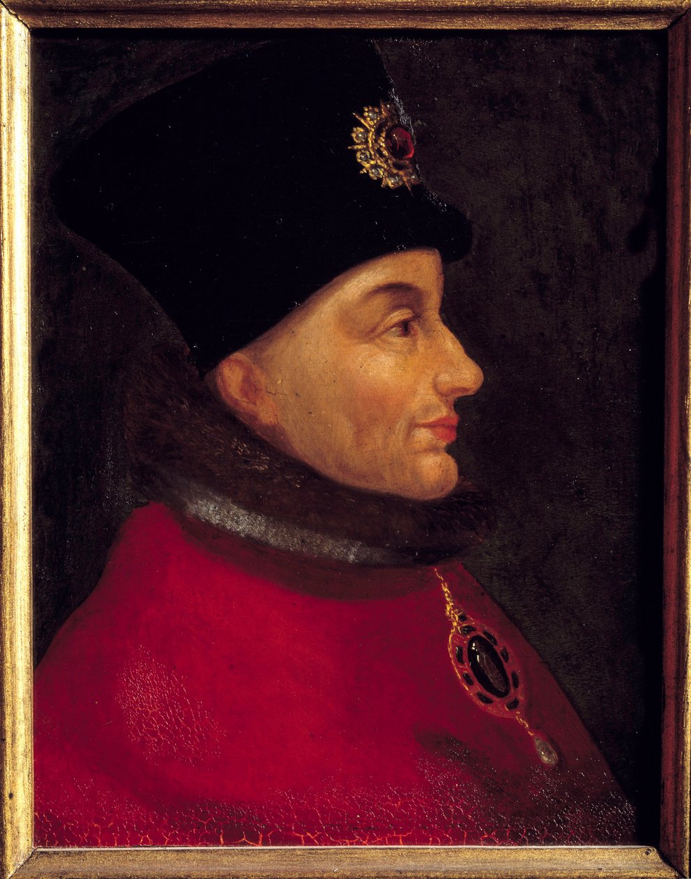 Porträt von Jean Sans Peur, Herzog von Burgund von French School