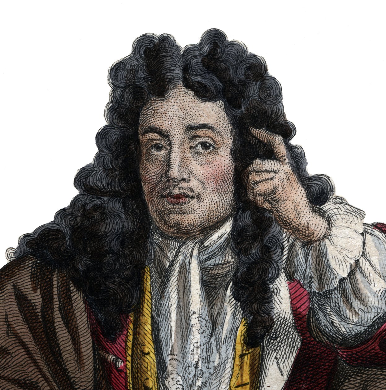 Porträt von Jean de La Bruyère von French School