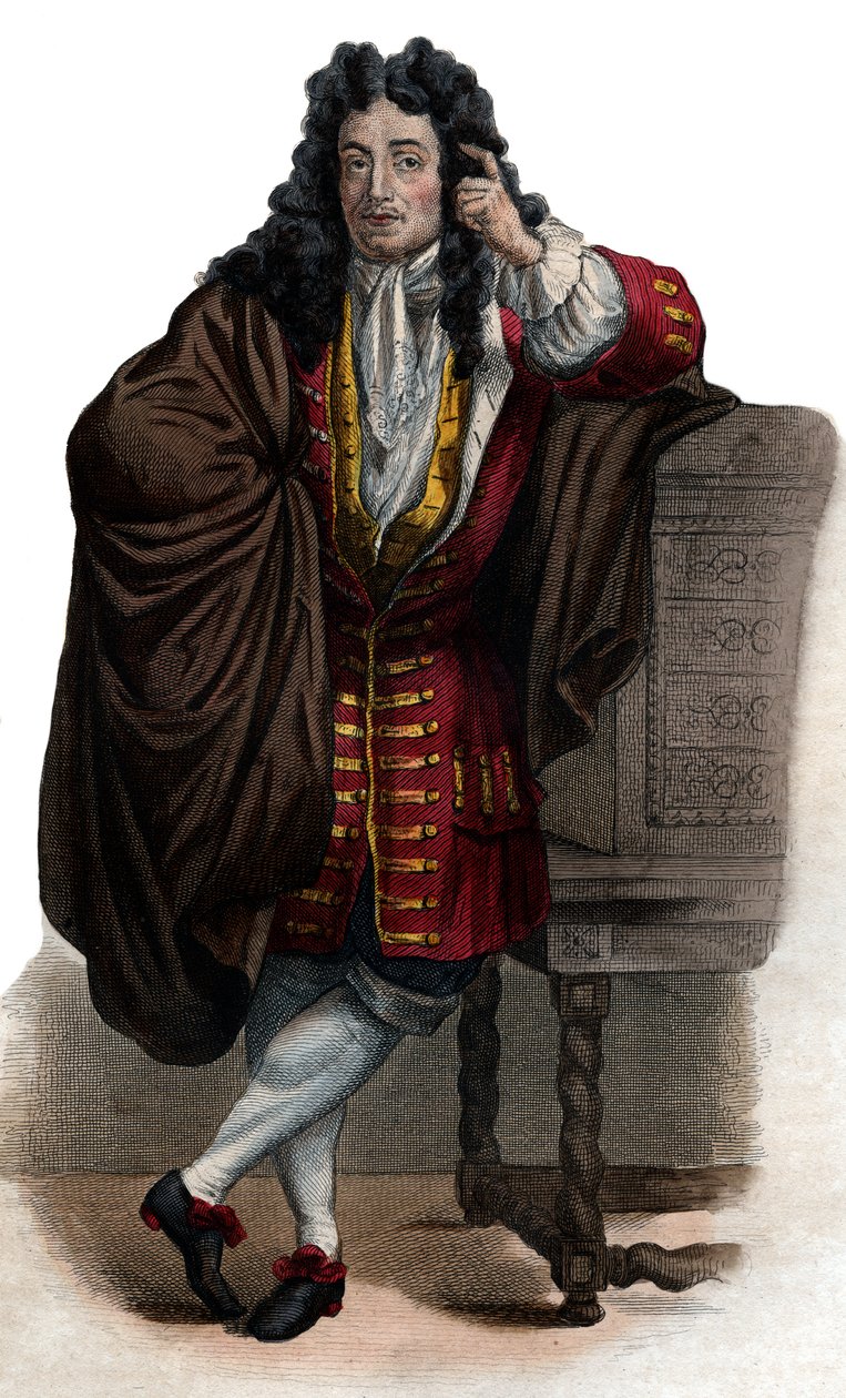 Porträt von Jean de La Bruyere (Labruyere) (1645-1696), französischer Essayist und Moralist von French School