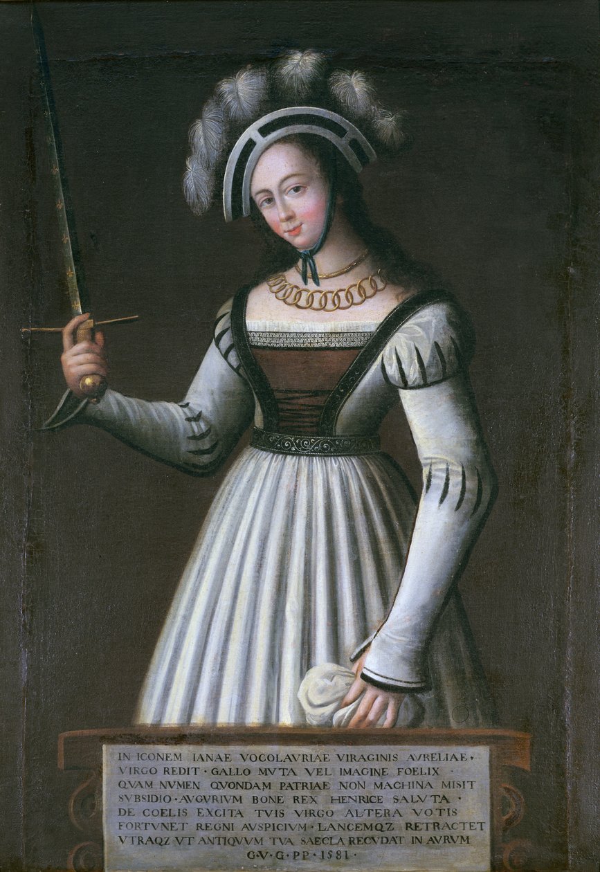 Porträt von Jeanne d