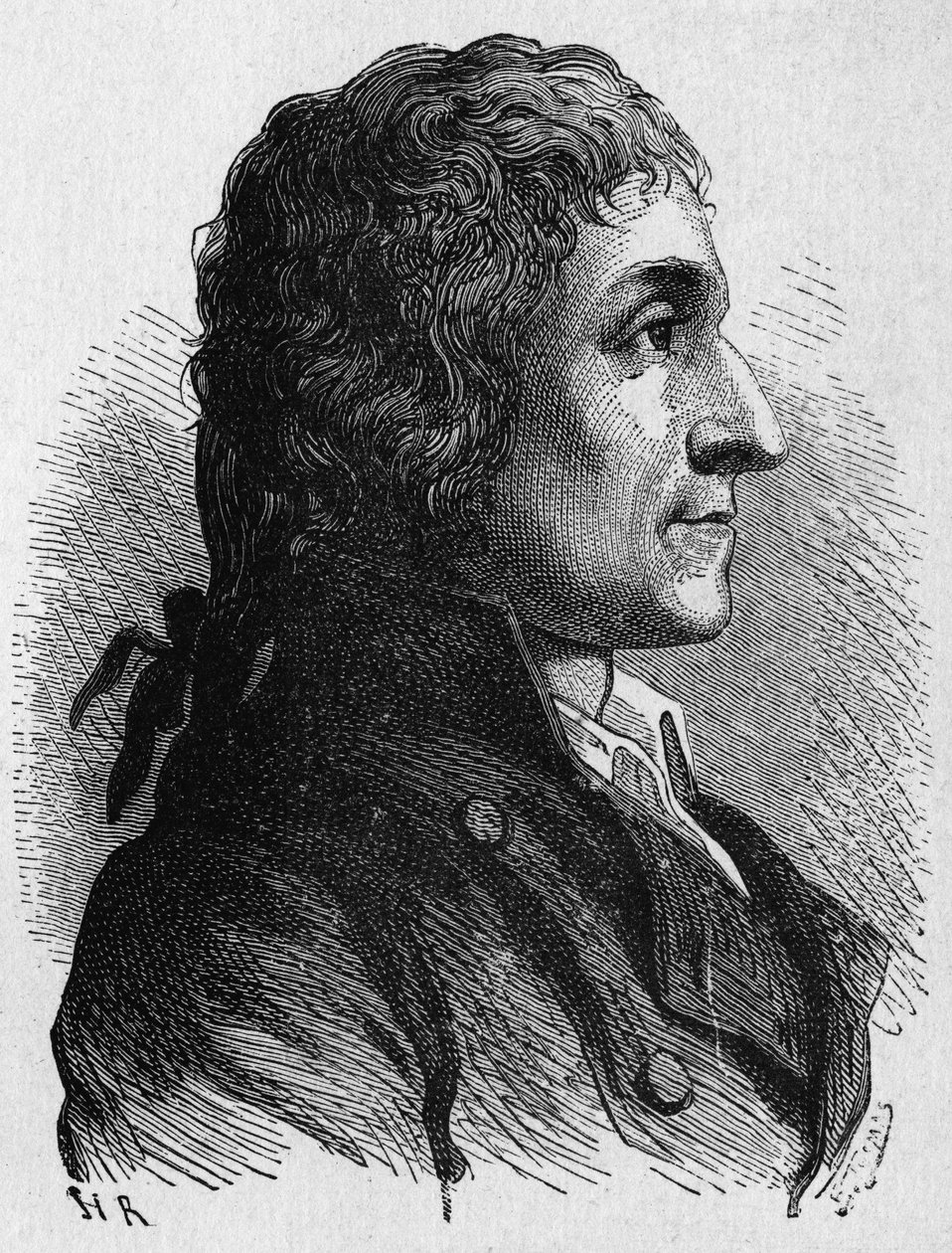 Porträt von Joseph-Louis Proust (1754 - 1826), französischer Chemiker - in Album der Wissenschaft; berühmte Wissenschaftler; Große Entdeckungen 1896 von French School