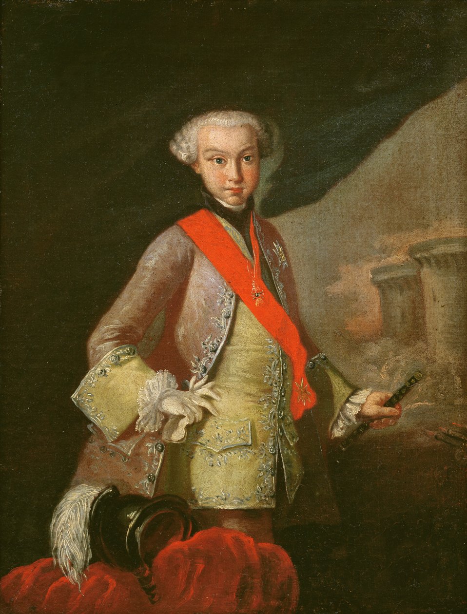 Porträt von Louis Antoine Henri de Bourbon Conde (1772-1804) Herzog von Enghien von French School