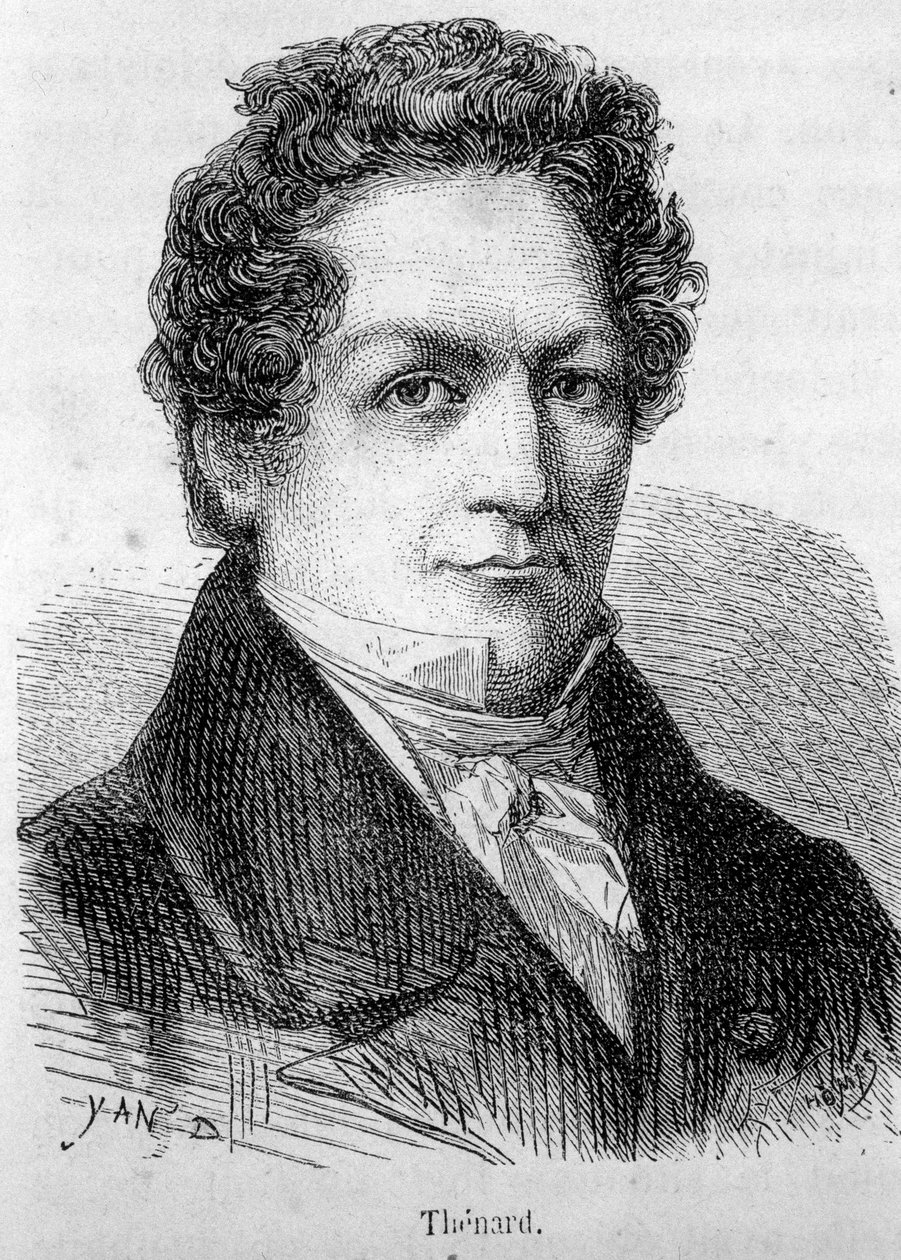 Porträt von Louis Jacques Thenard (1777-1857), französischer Chemiker von French School