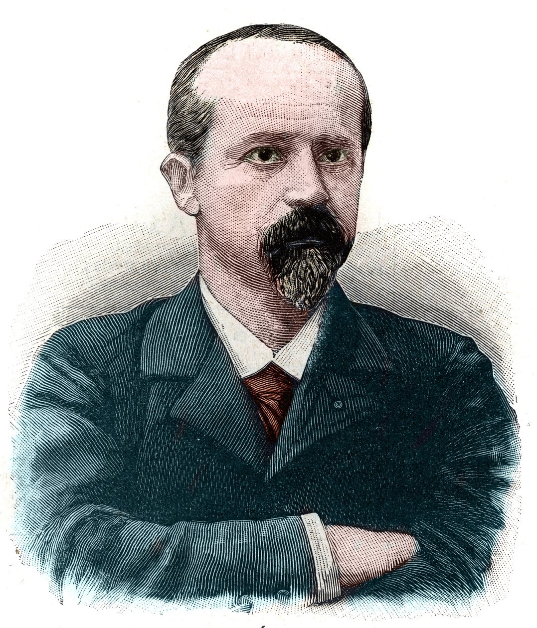 Porträt von Louis Jean Baptiste Lepine (1846-1933) französischer Anwalt und Politiker, Erfinder des Lepine-Wettbewerbs von French School