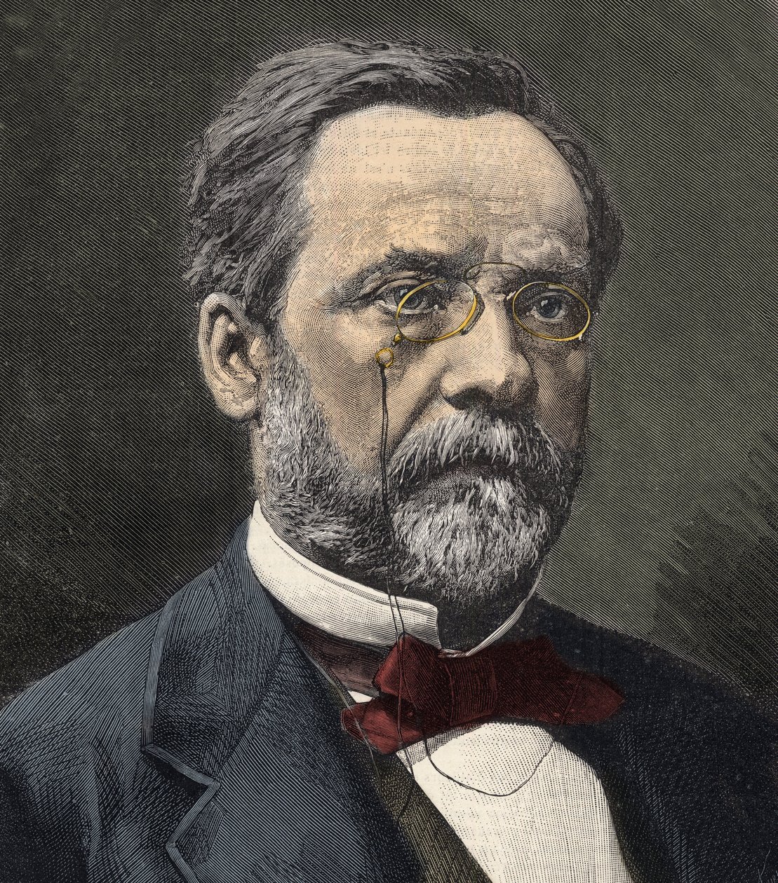 Porträt von Louis Pasteur (1822-1895), englischer Chemiker und Mikrobiologe von French School