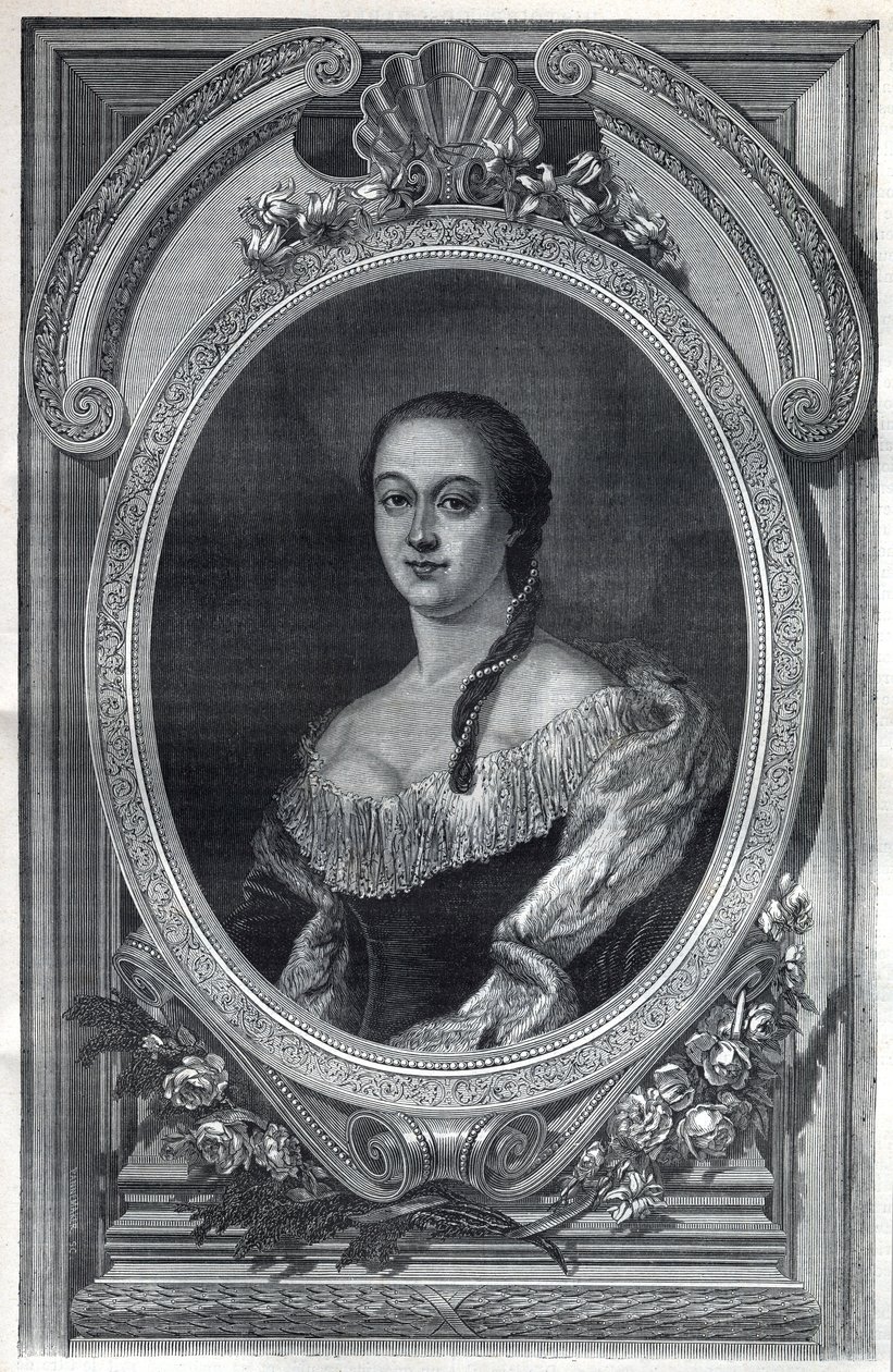 Porträt von Lucrezia Borgia von French School