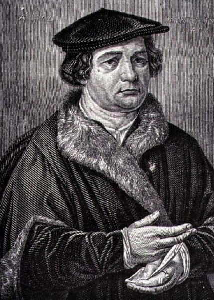Porträt von Martin Luther (1483-1546) deutscher Reformator von French School