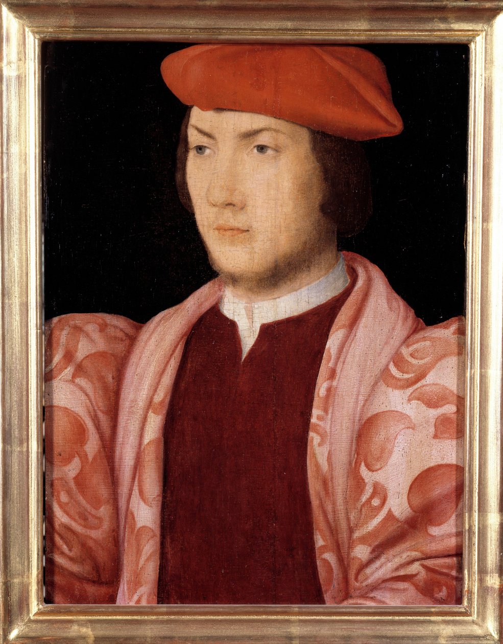 Porträt von Odet de Coligny, Kardinal von Chatillon im Jahr 1534 (Sohn von Gaspard de Coligny, Marschall von Frankreich und Bruder von Admiral Gaspard de Coligny) (1517-1571) um 1535 von French School