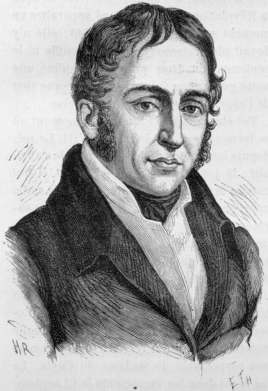 Porträt von Paul Louis Courier in „L
