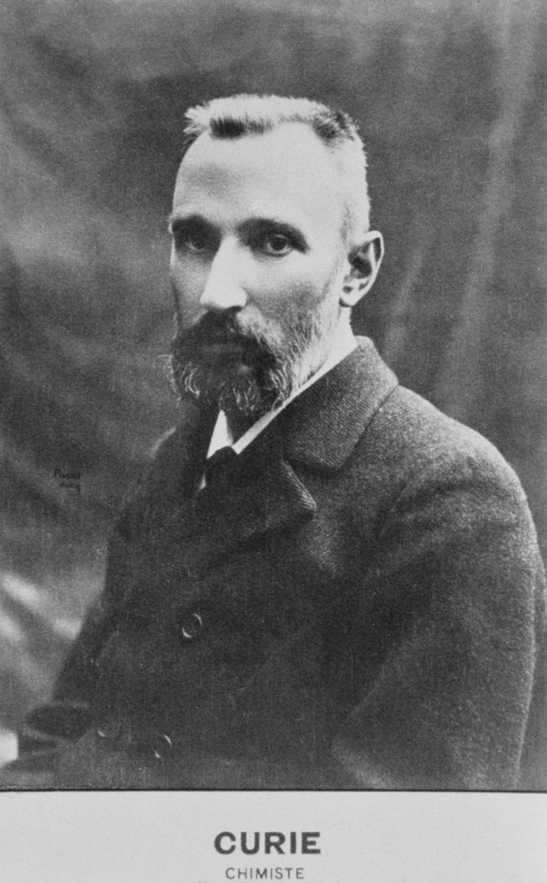 Porträt von Pierre Curie (1859-1906) von French School
