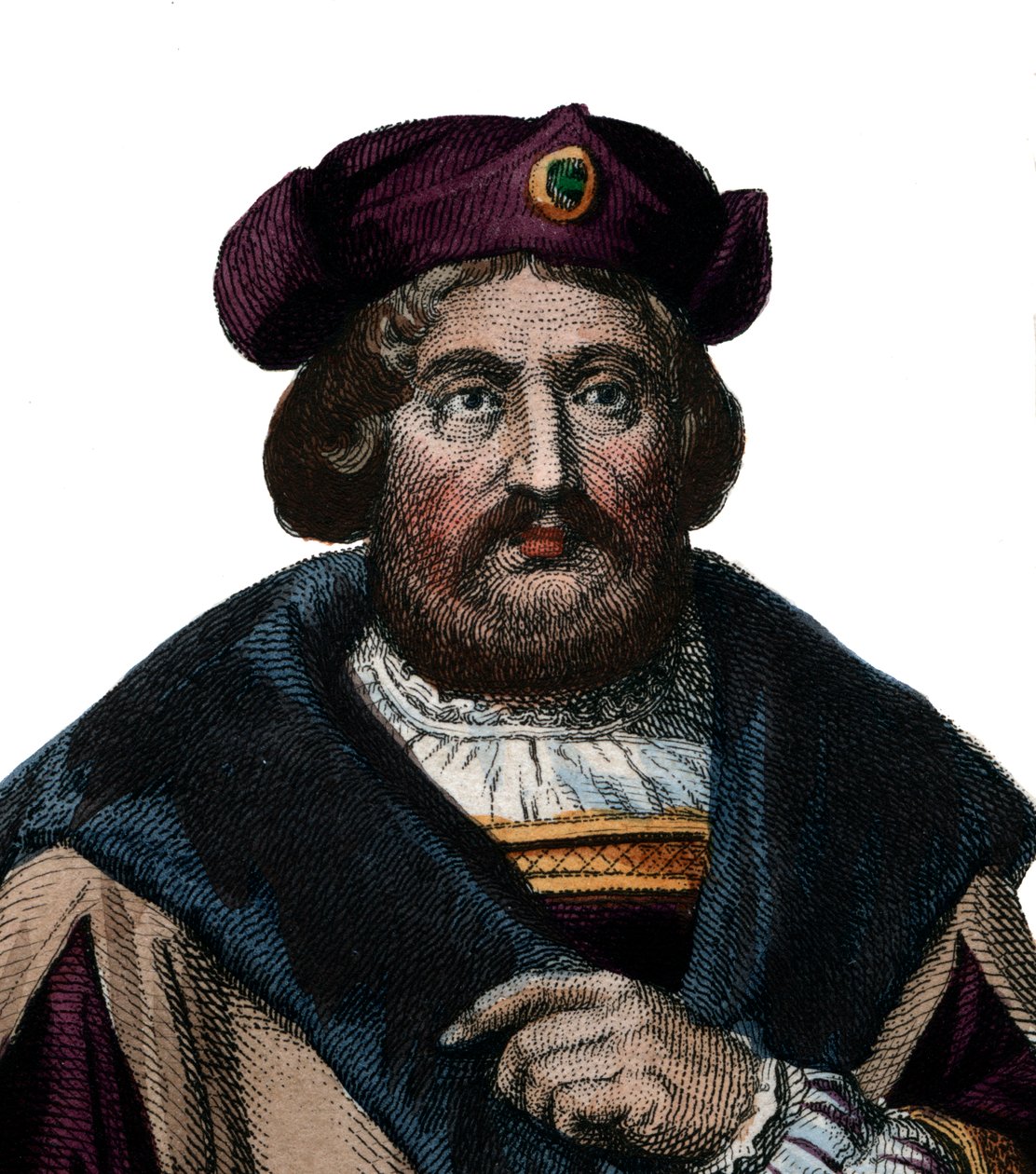 Porträt von Pierre de Ronsard (1524-1585), französischer Dichter von French School