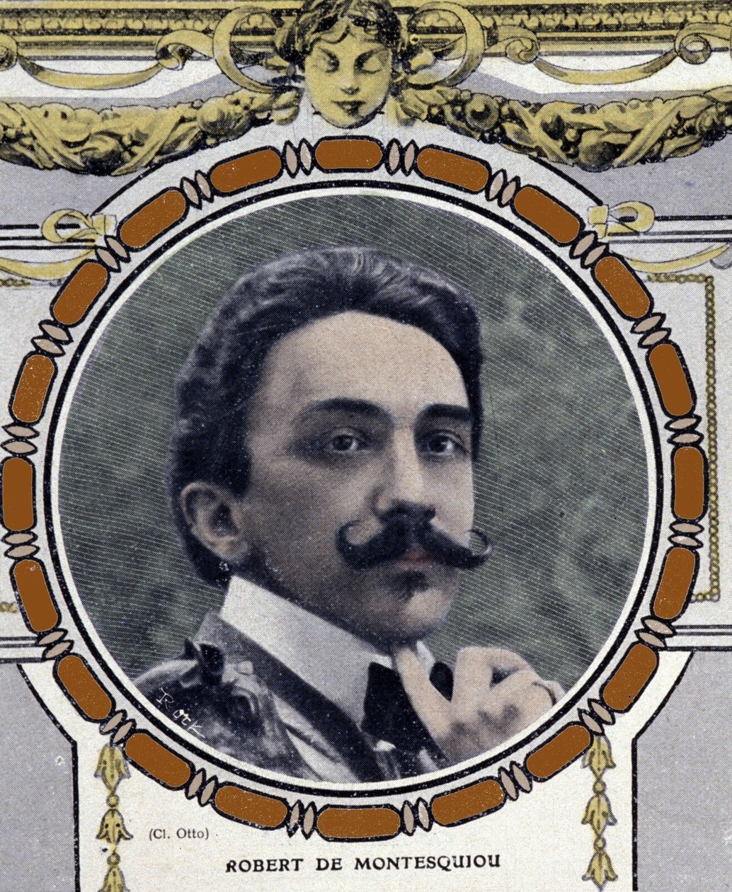 Porträt von Robert de Montesquiou (1855-1921), französischer Schriftsteller von French School